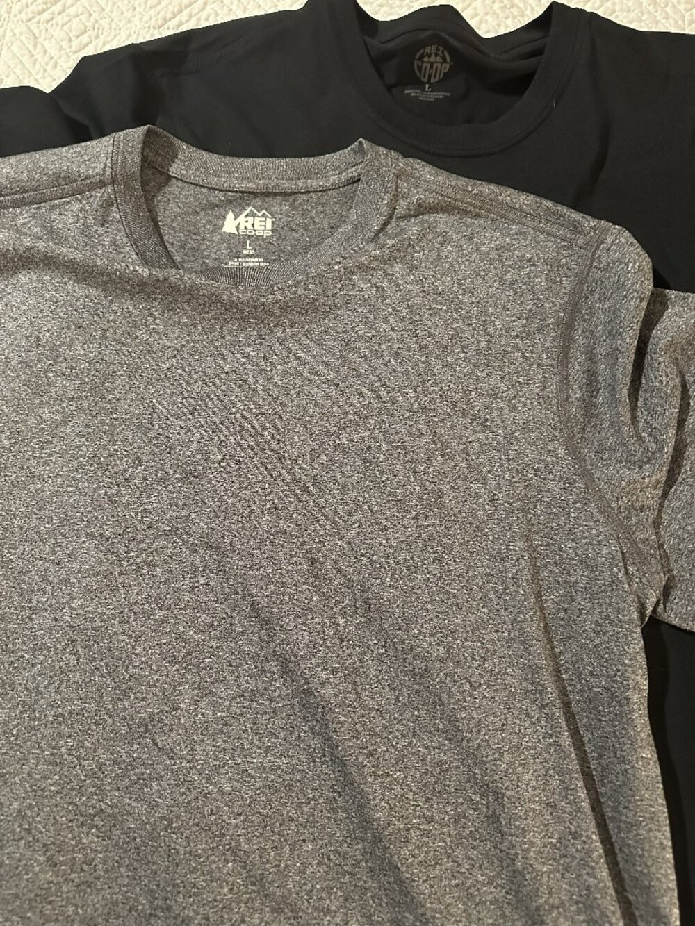 Set of Two REI Active Tees - L